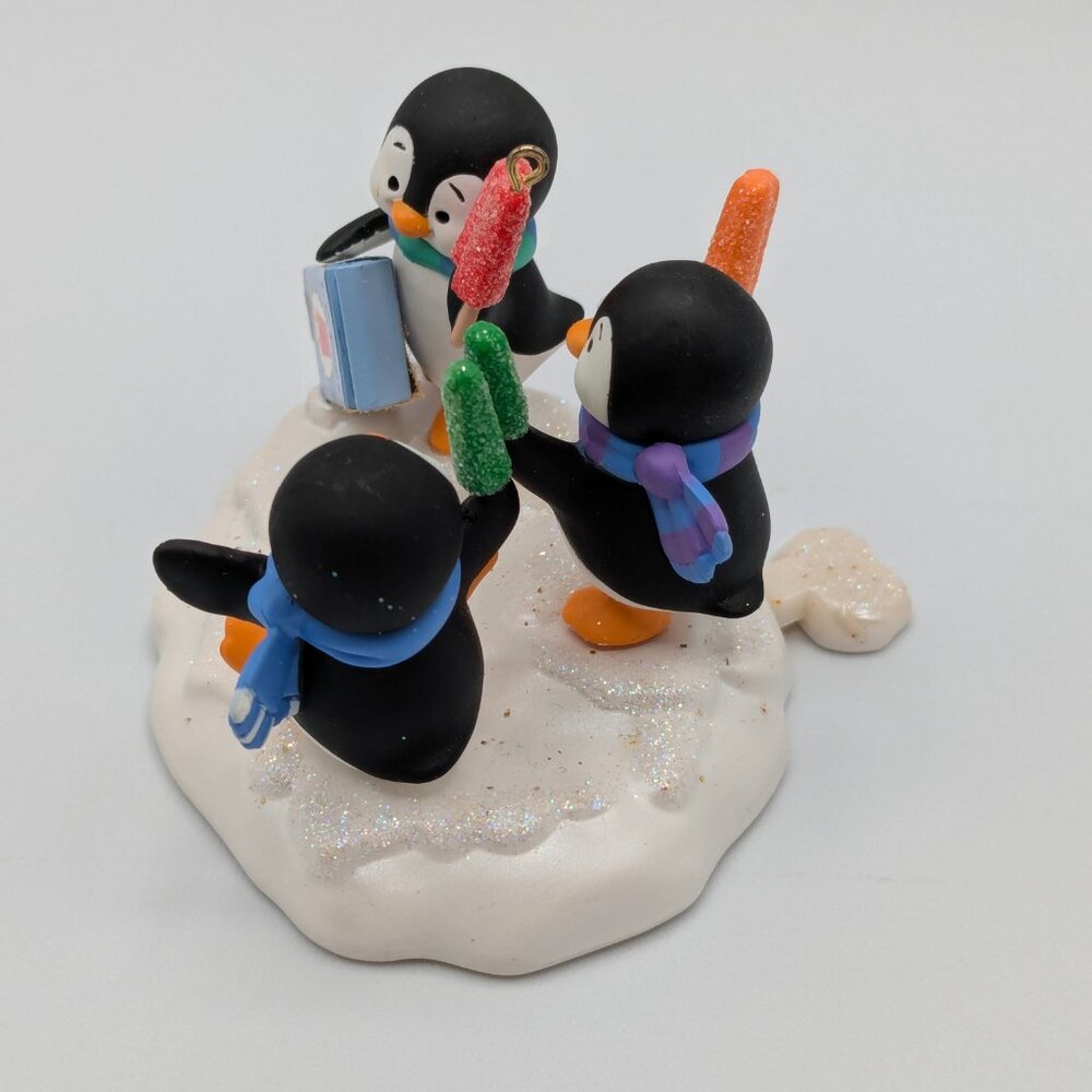 Hallmark Keepsake Cool Treats 2008 Christmas Ornament, Penguins - Picture 6 of 13